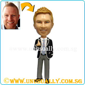 Custom 3D Male In Fashion Suit Figurine (Limited Edition)